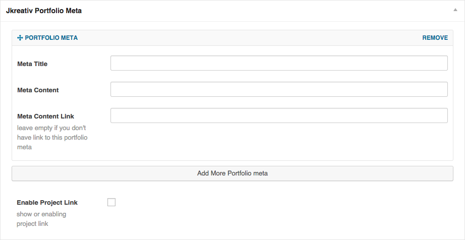 JKreativ Portfolio Meta