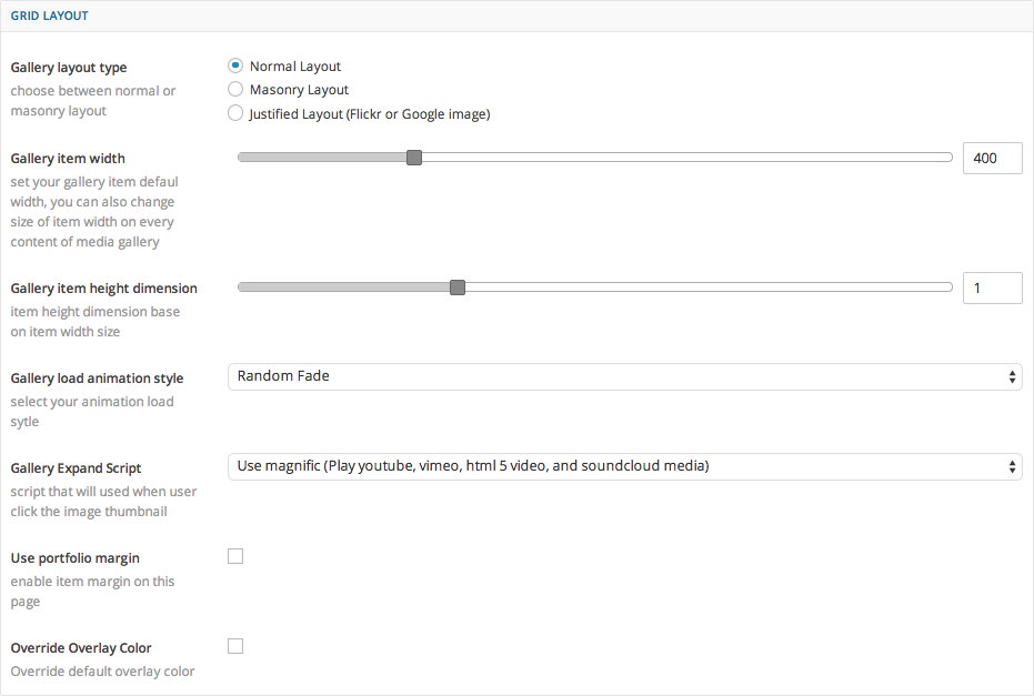 Porfolio Item Side Content - Grid Layout