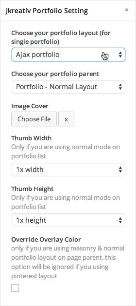 Portfolio Item Layout - Ajax Portfolio