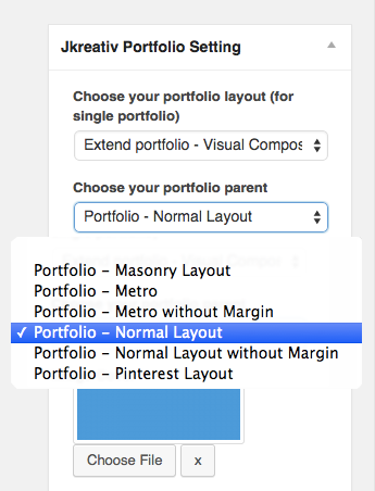 Portfolio Parent Page