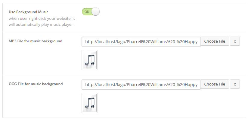Right Click - Music Background