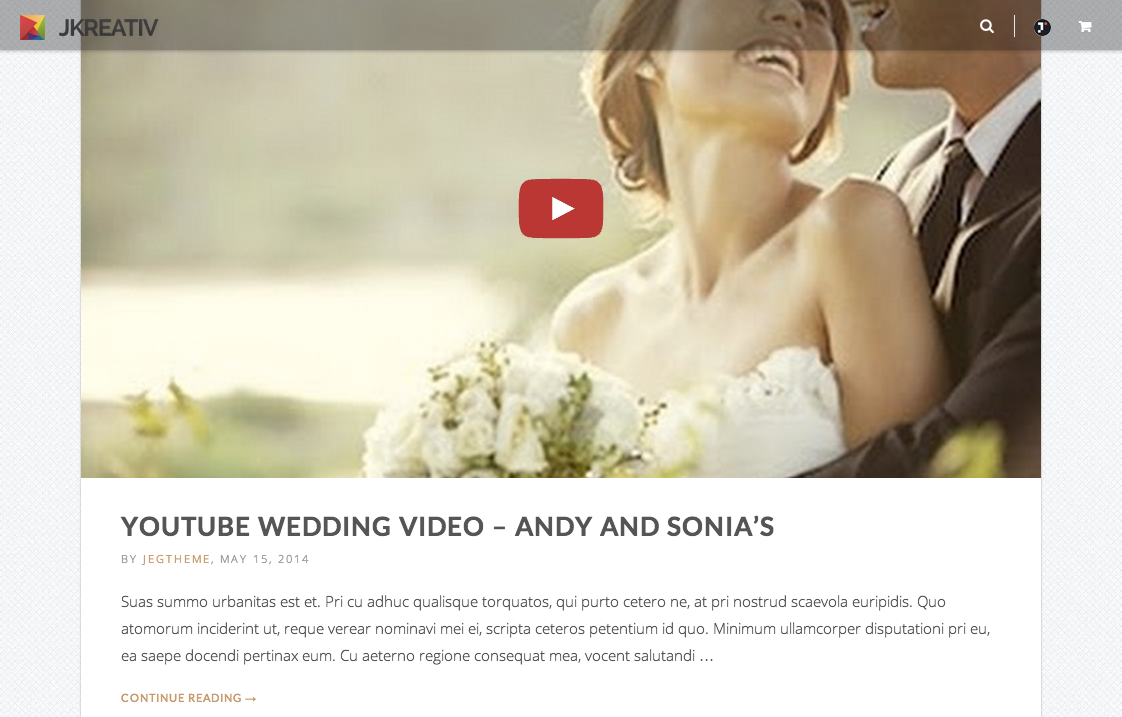 Transparent Top Navigation - Smaller when Scrolling