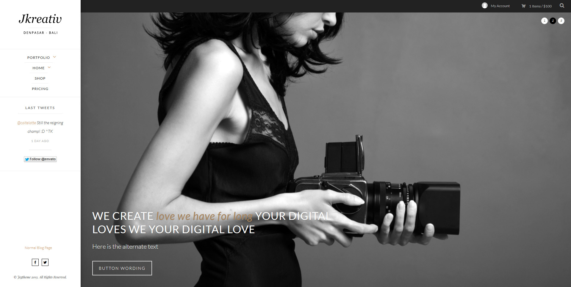 Fullscreen Kenburn Slider