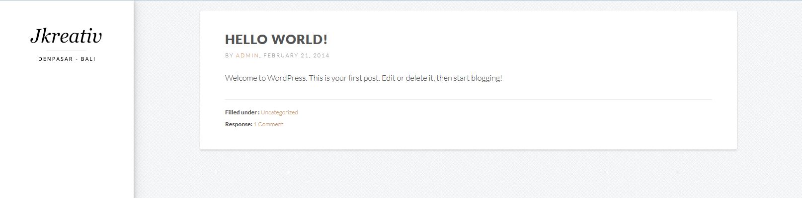 Side Navigation - Normal