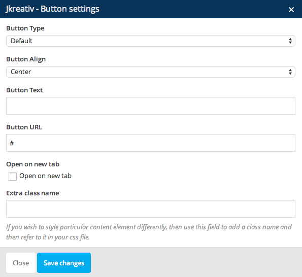 JKreativ - Button Settings