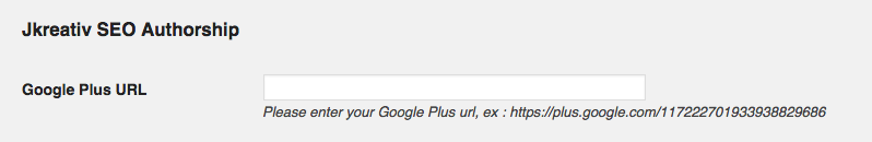 JKreativ SEO Authorship