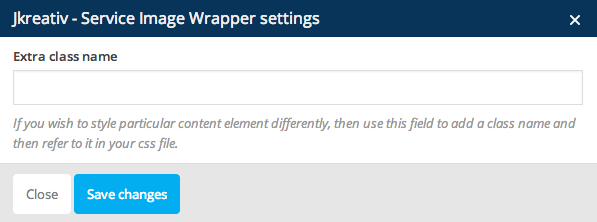 JKreativ - Service Image Wrapper Settings