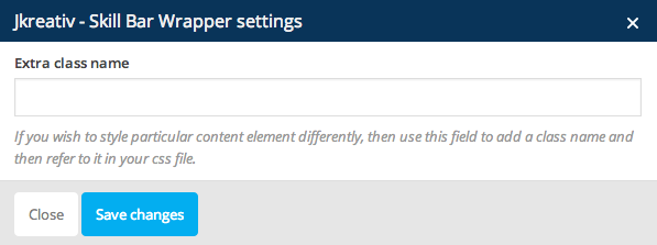JKreativ - Skill Bar Wrapper Settings