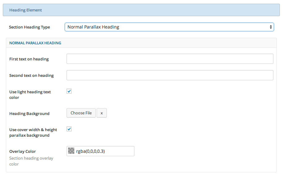 Normal Parallax Heading