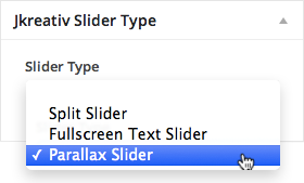 Parallax Slider