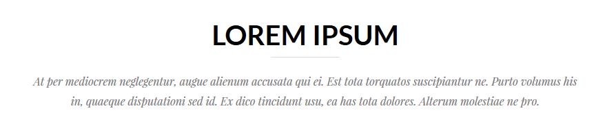 Section Heading Preview