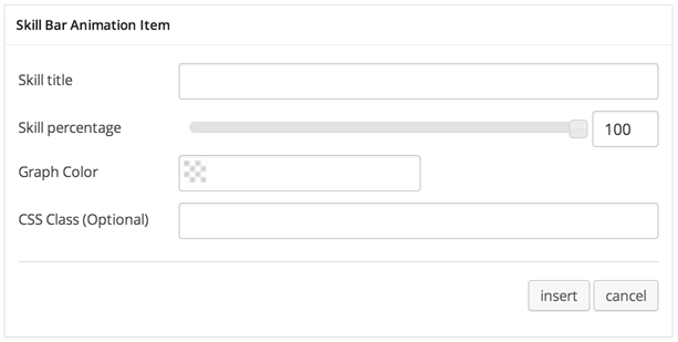 Skill Animation Item Settings