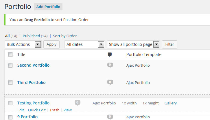 Simple Page Ordering